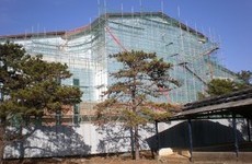 군시설 현장